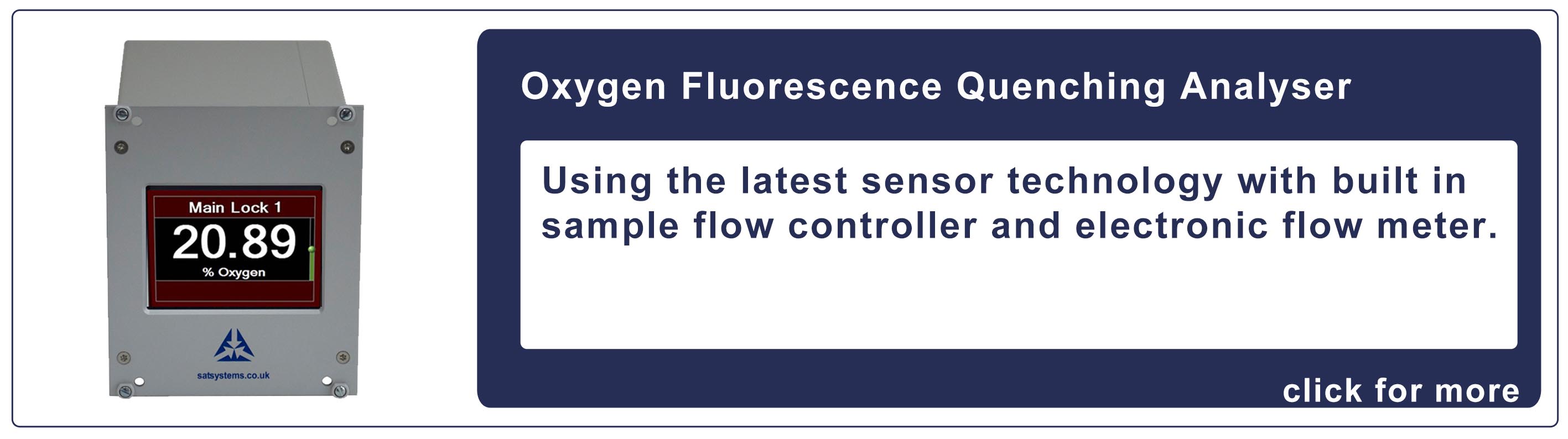 Oxygen-Fluorescence-Quenching-Analyser