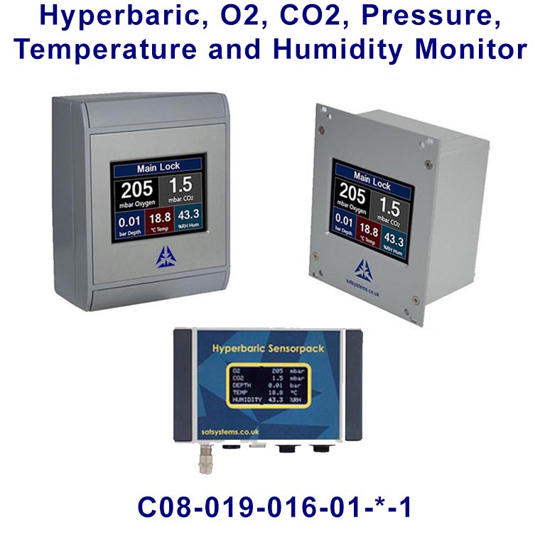 AIR-5 Hyperbaric, Oxygen, carbon Dioxide, Pressure, Temperature ...